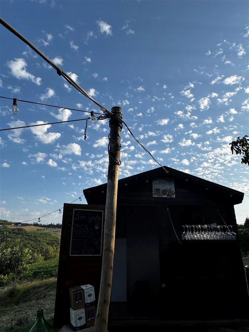 Il chiosco San Giusto per l'aperitivo