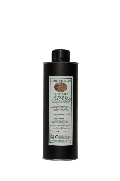 Olio extravergine in lattina 0,5L