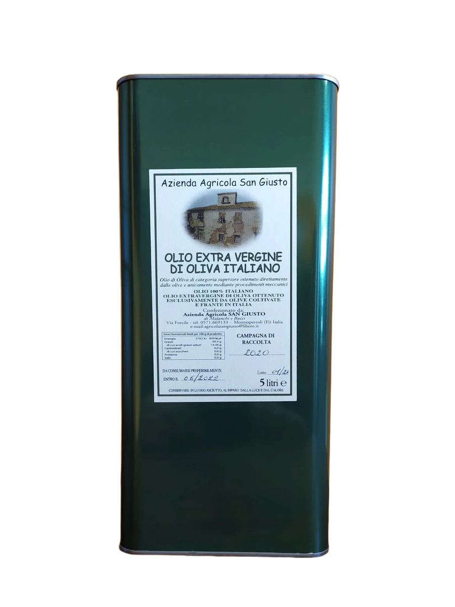 Olio extravergine in lattina 5L