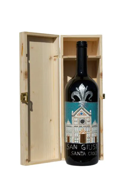 Rosso Toscana Premium Edizione Speciale – Santa Croce, dipinta a mano